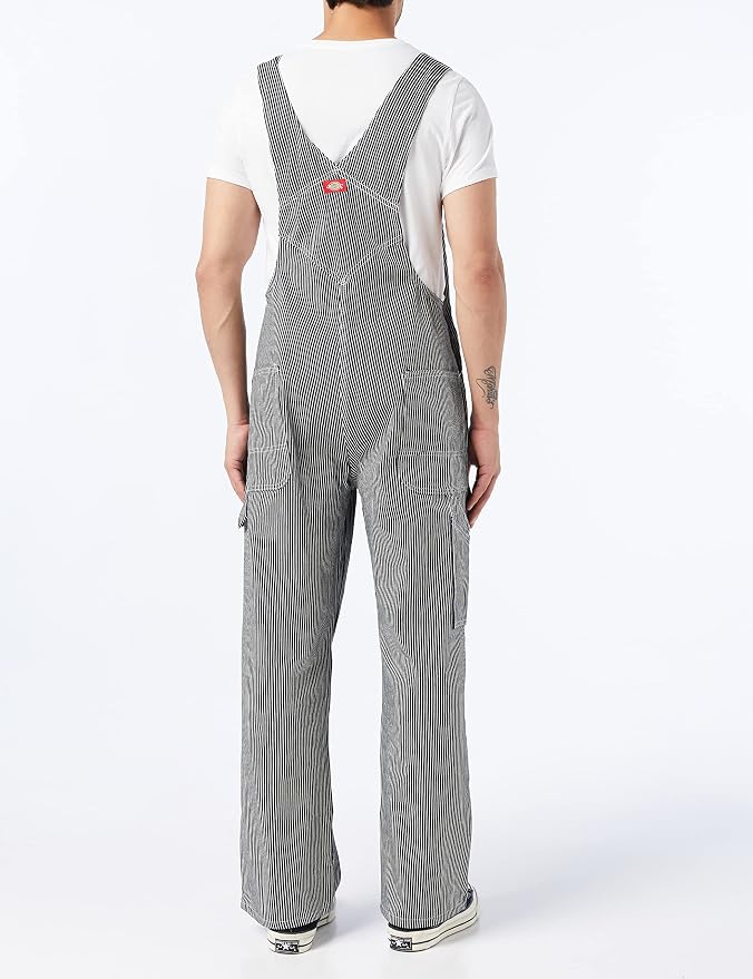 Dickies Hickory Stripe ビッグサイズ 【50X30】 Dickies mens Hickory Striped Bib overalls and coveralls workwear