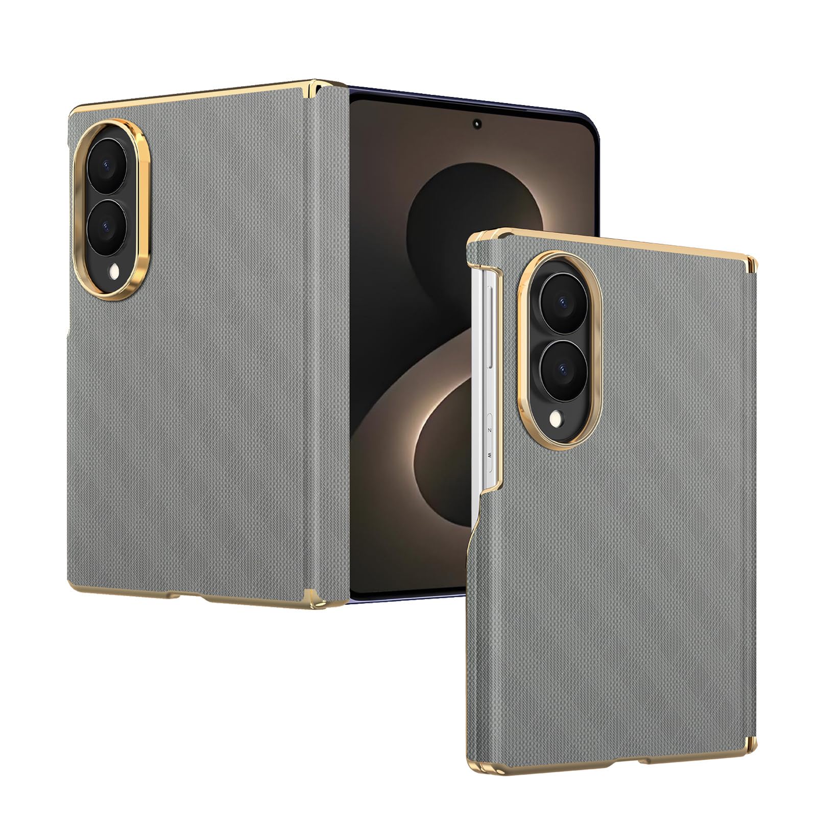 Magnetyczne etui do Samsung Galaxy Z Fold 8, poszycie na tył