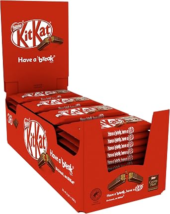 KITKAT Chocolate Bar Pack - 36x 1.5 oz