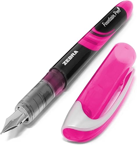 ZEBRA Pluma Estilográfica 0.024 in Rosa (48370UPC)