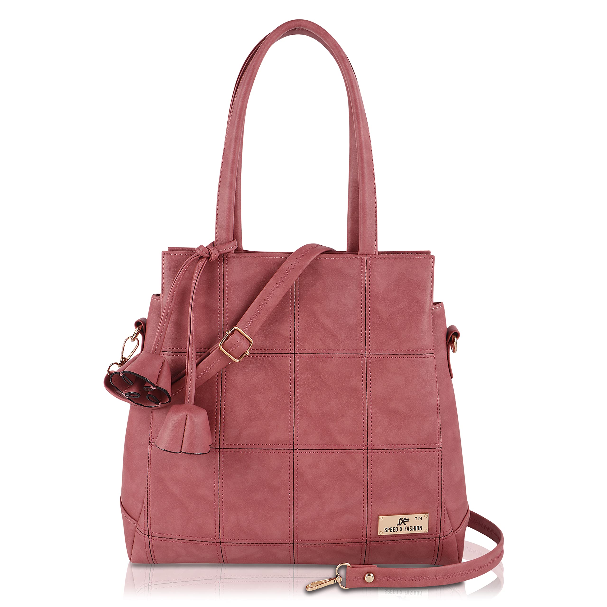 Speed X Fashion Womens Handbag (Pink) (B09RWKWKXK) Amazon Price History, Amazon Price Tracker