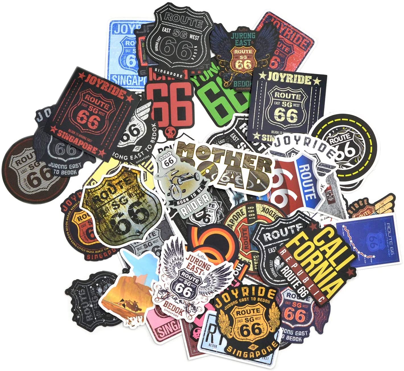 backsideworks サイン入り　ハンドペイントステッカー ED50 Iron Worker Skull with Hard Hat and Cross Spud Wrenches