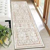 Vista 28 de Vaukki - Alfombra de pasillo, suave y peluda, alfombra antideslizante lavable, para lavandería, cocina, granja, baño, entrada y dormitorio