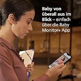 AVENT Philips Babyphone caméra Premium avec appli – caméra HD 1080 px, Suivi IA Sommeil et Respiration, interprétation des Pleurs, certifié Dekra cybersécurité maximale, Fixation Murale, SCD974/26 - 8