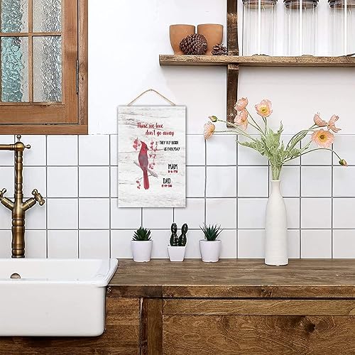 Miniatura 5 de Letrero rústico para decoración de pared de habitación de niños con texto en inglés Those We Love Don't Go Away para decoración de habitación de