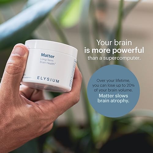 Miniatura 8 de ELYSIUM Matter Suplemento cerebral para memoria y enfoque, fórmula avanzada de memoria con Omega 3, vitaminas recomendadas por médicos para la salud