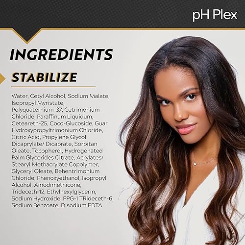 Miniatura 9 de pH Plex 1 Protect & 2 Repair Relaxer- Set de cuidado del cabello para proteger y reparar durante el tratamiento relajante  Repara el cabello dañado
