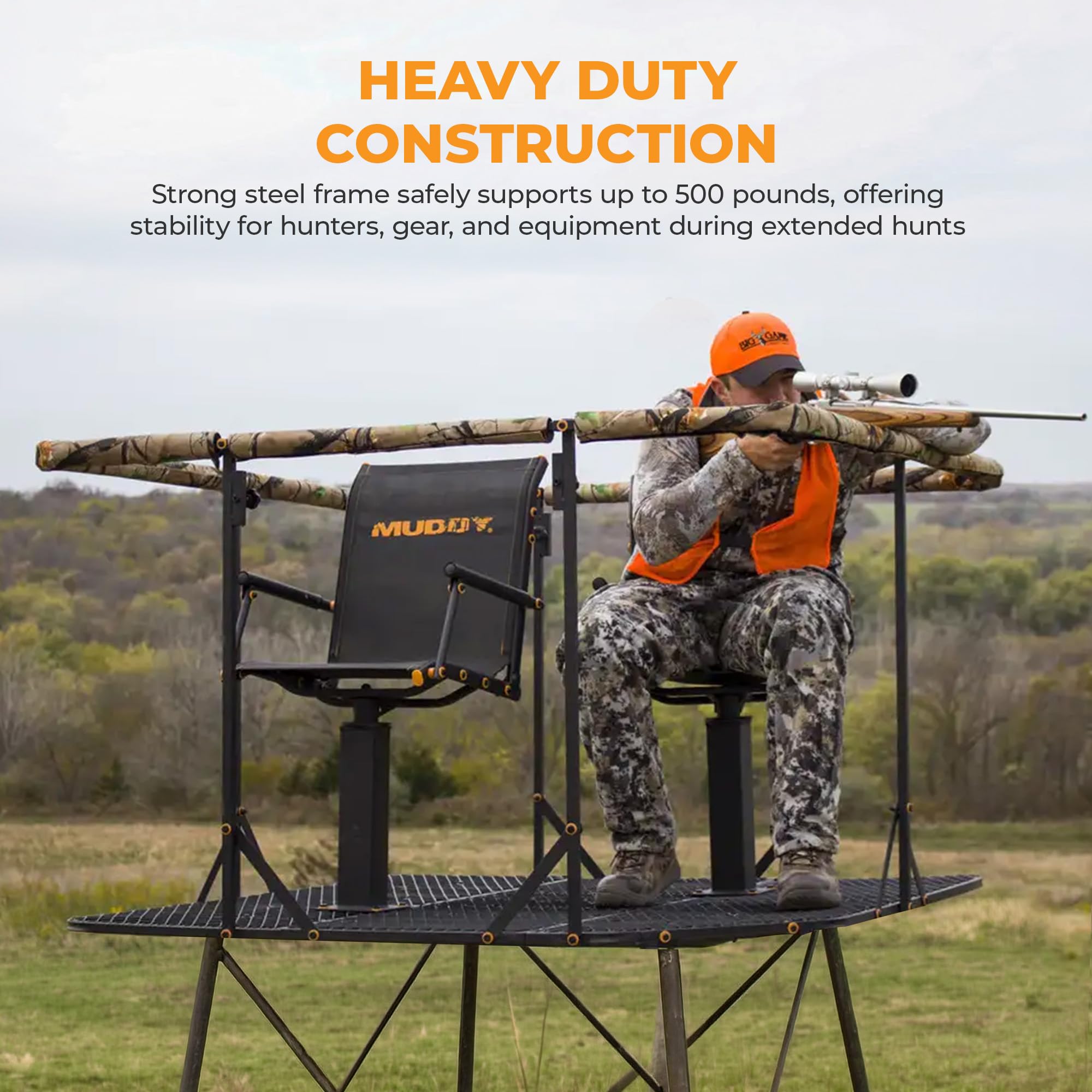 Amazon.com : Muddy Ground Blind Platform, 65