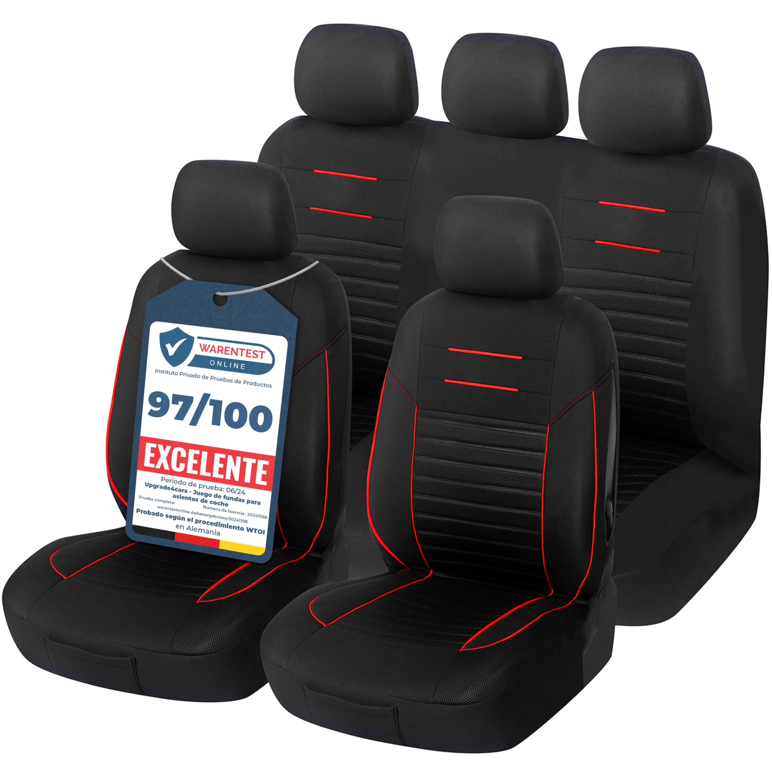 Funda Silla Coche JNNJ Piezas Protector Universal Para Asiento