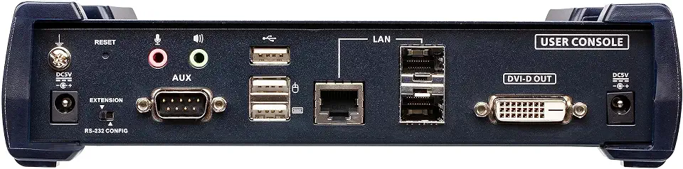 ATEN DVI-I Dual Display KVM Over IP Receiver