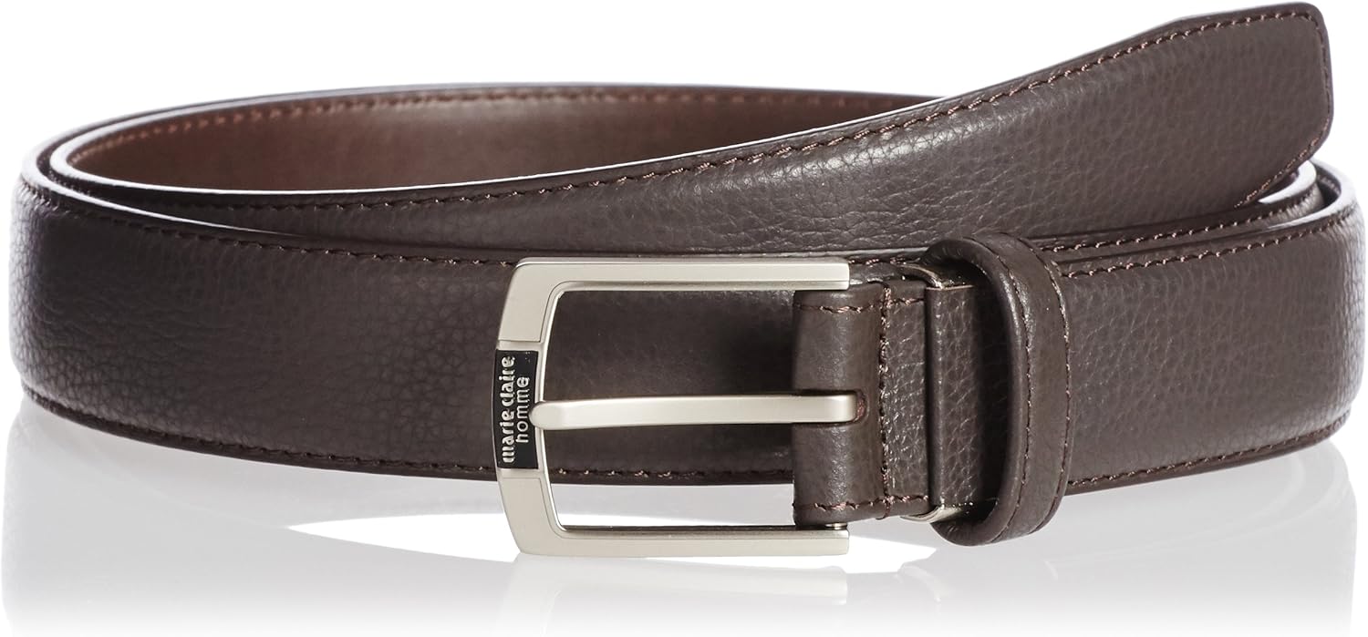 Amazon | [マリクレール オム] ベルト MH1190 メンズ BK 日本
