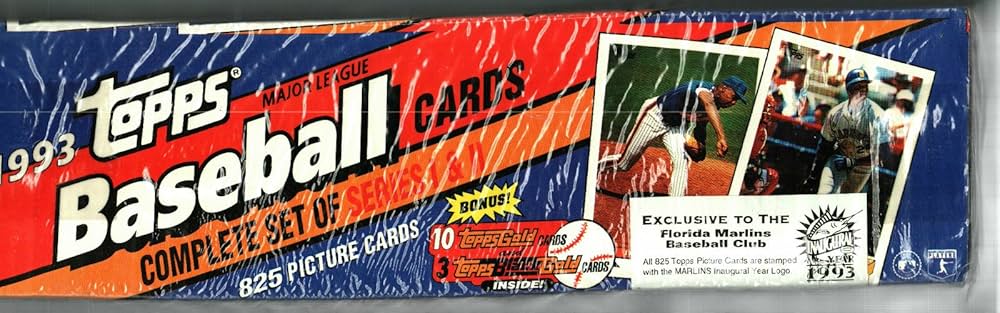 【初版・当時物】下級生　トレーディングカード 93枚セット Amazon.com: 1993 Topps Baseball Card Factory Sealed Set Rare