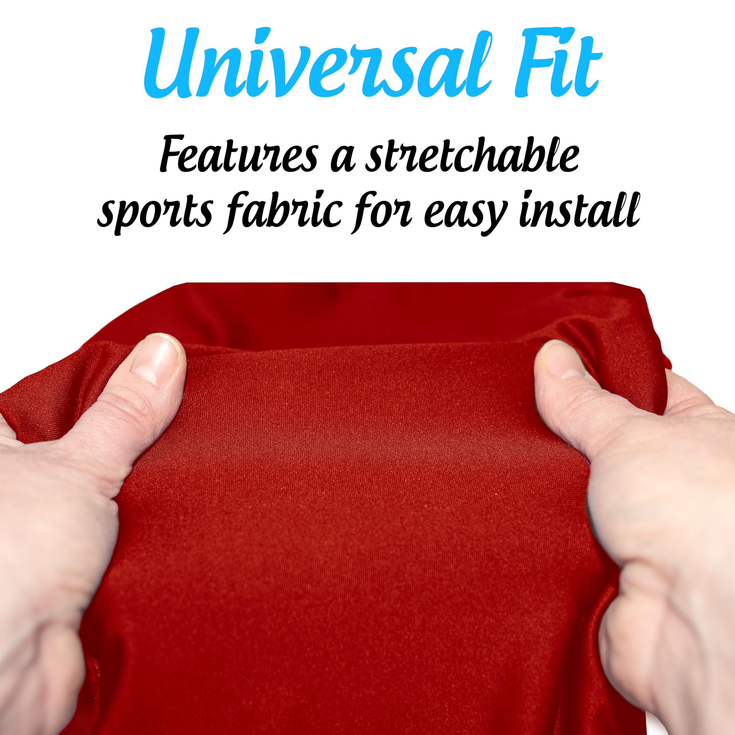 Top Glides Universal Rollator Walker Seat and Backrest Covers (Red) — Amazon image 5