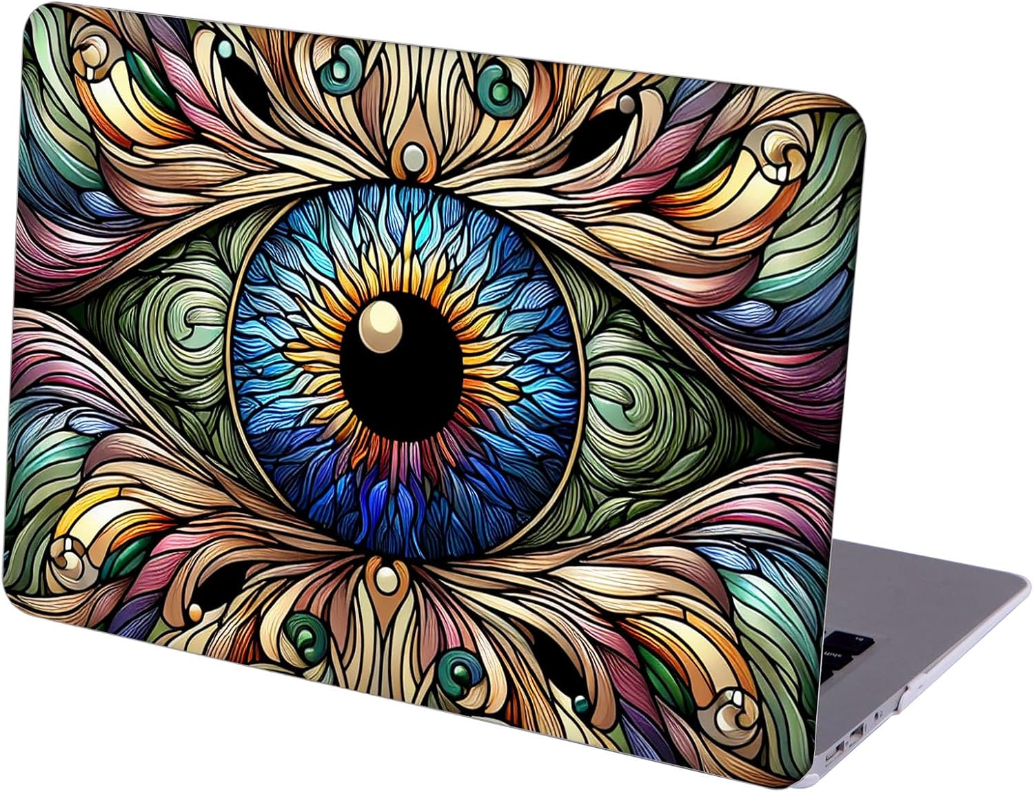Compatible with MacBook Neo 13-inch, Hard Shell Case with Keyboard Cover and Screen Protector (A3404 A18 Pro chip, 2026 Release) - Eyes MC22702