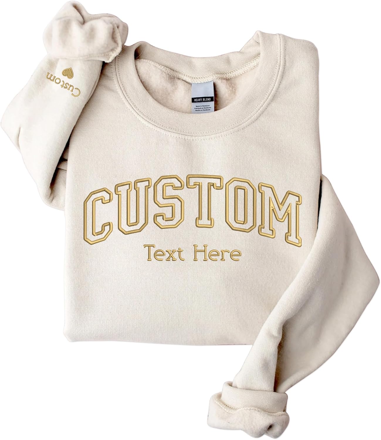 GodLover Custom Embroidered Sweatshirt and Hoodie,...