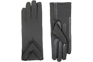Women's Chevron Spandex Touchscreen Cold Weather Gloves