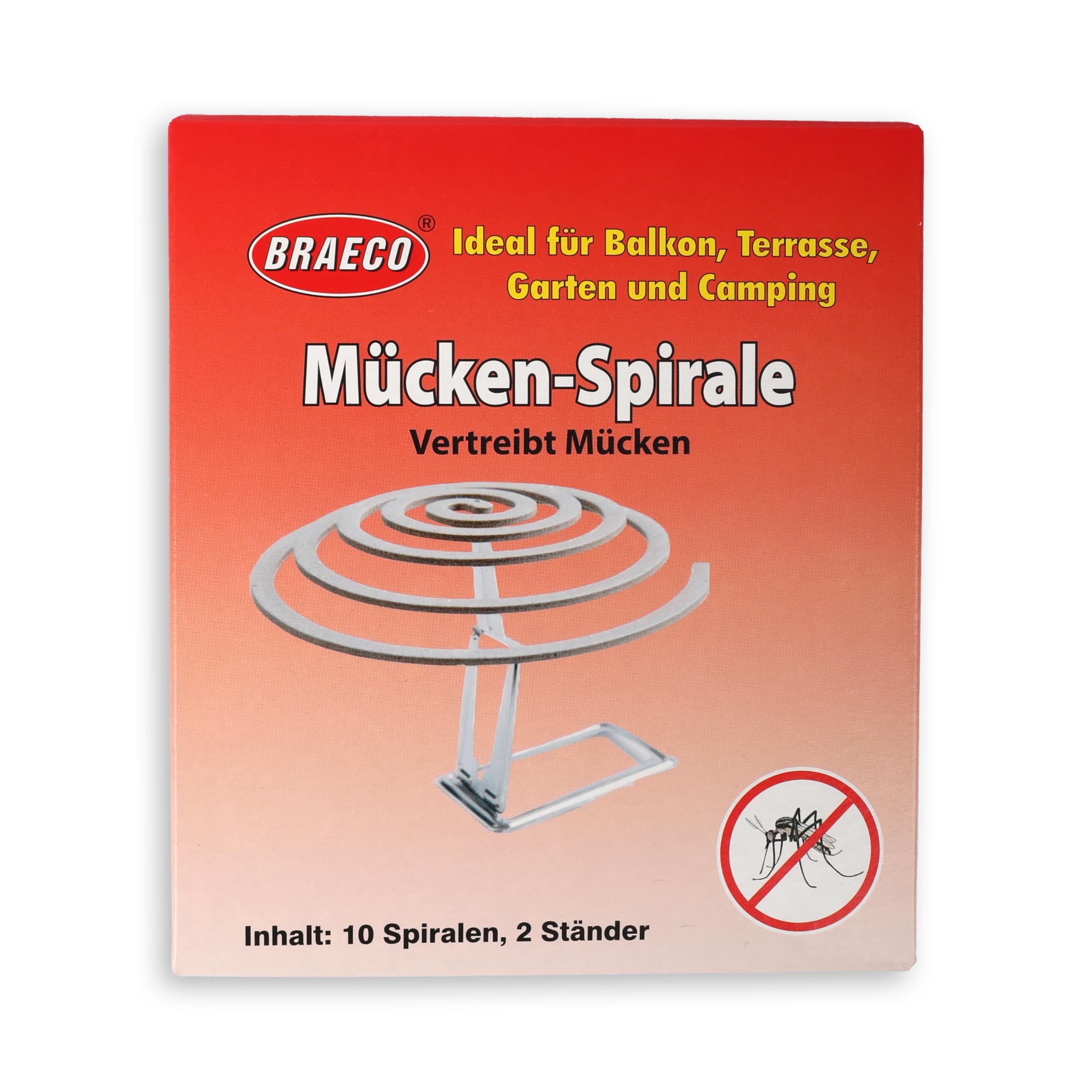 Braeco Spirala przeciw komarom, 10 szt