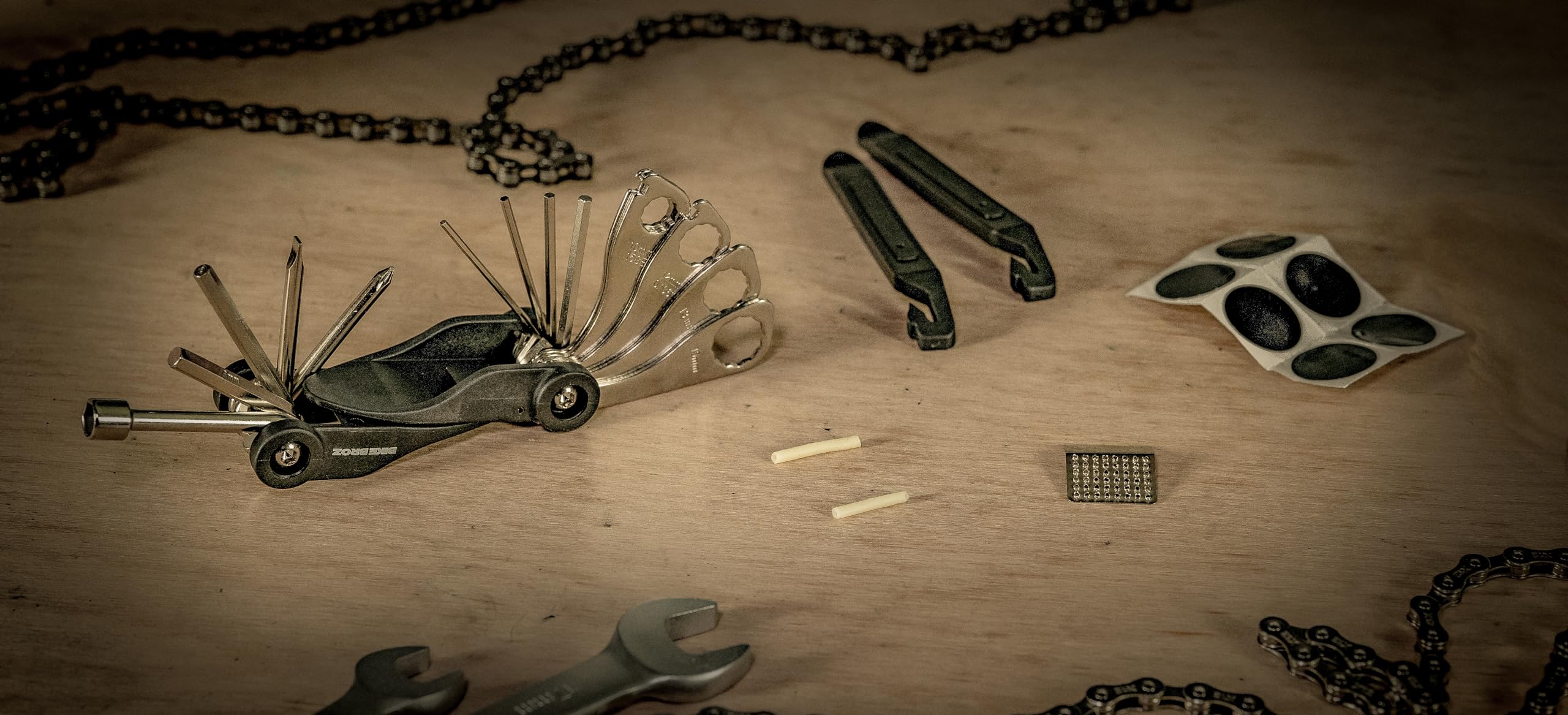 FAHRRAD-REPARATUR-SATZ BIKEBROZ, SUNNY SURVIVAL - 4