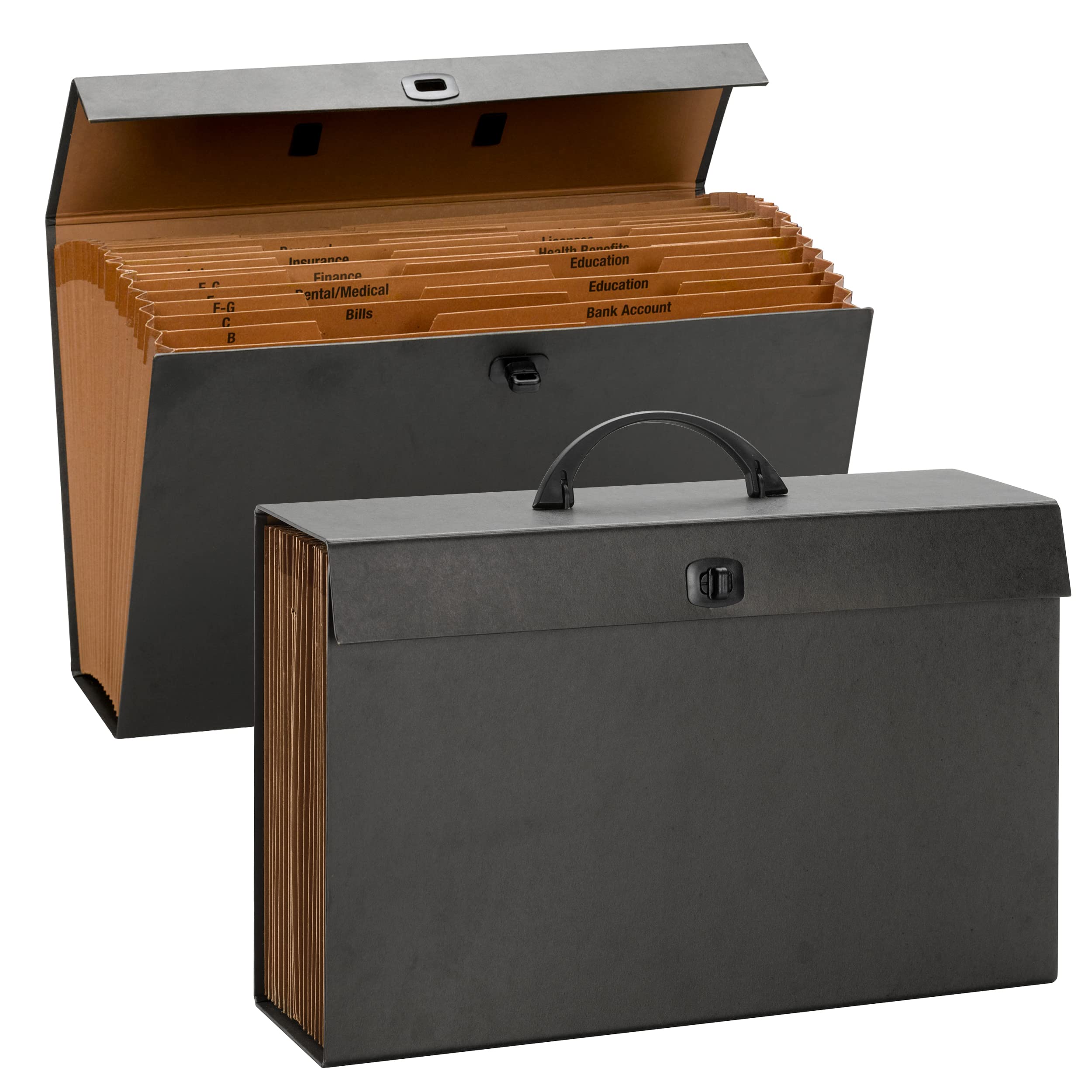Amazon.com : Smead A-Z and Subject Expanding File Box, 19 Pockets