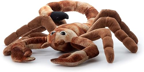 Miniatura 2 de The Petting Zoo Peluche de escorpión, regalos para niños, animales salvajes del zoológico Onez, juguete de peluche de escorpión de 12 pulgadas