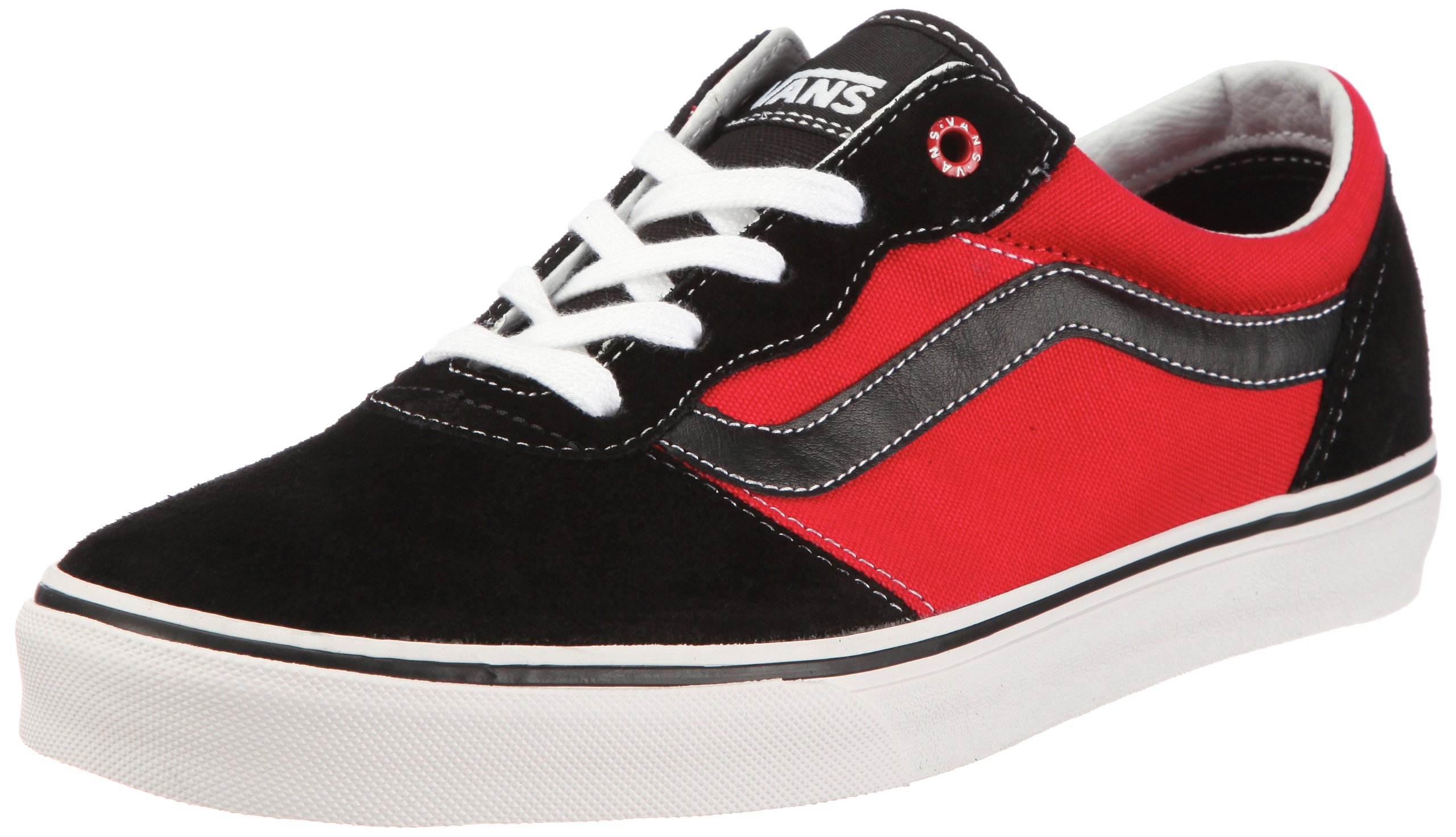 Vans Milton (Maurice) Black/Red VOYY458 - Zapatillas de Ante para Hombre