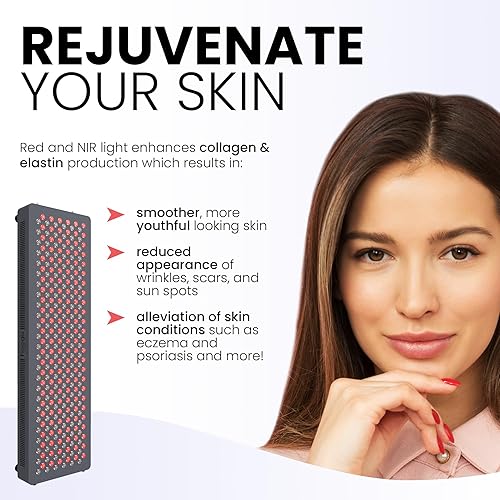 Miniatura 4 de Terapia de luz roja por Hooga 660nm 850nm terapia de luz LED cercana al infrarrojo Alta potencia baja salida de FEM para energía alivio del dolor