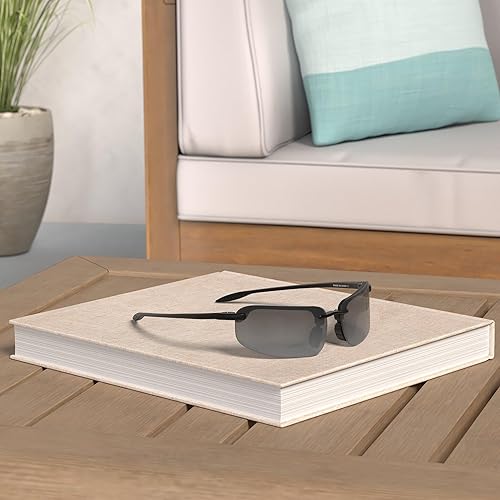 Miniatura 28 de JULI - Lentes de sol deportivos para hombres y mujeres, marco sin montura Tr90 para correr, pesca, béisbol, conducción, MJ8001