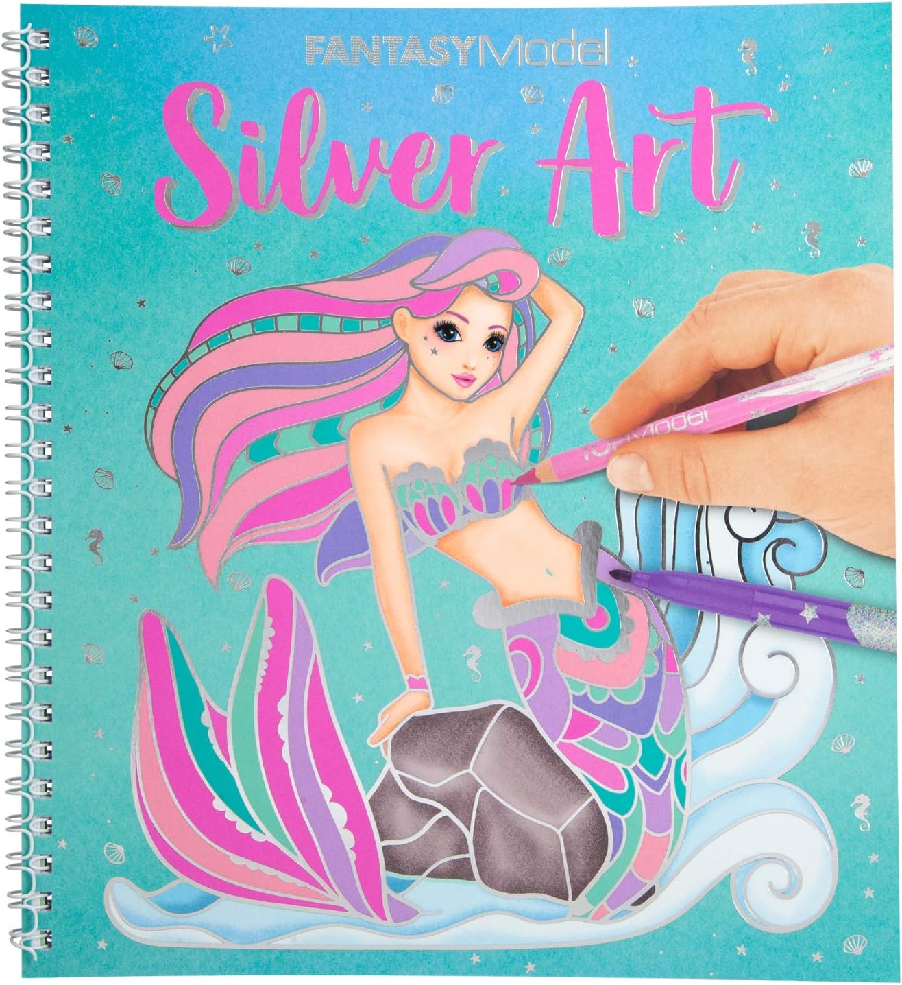 Top Model - Fantasy Silver Art Design Book (411237)