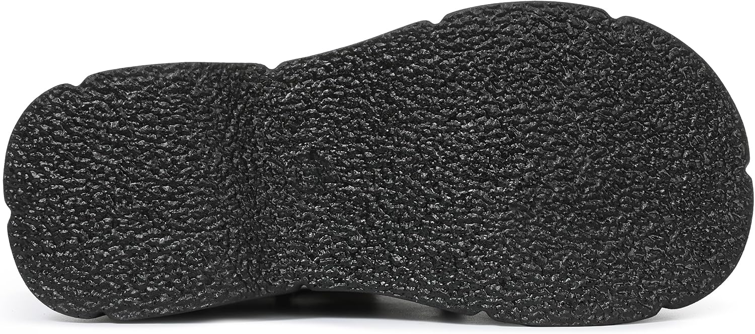 Women Black Platform Boots Wedge Goth Round Toe Lace Up Chunky Heel Studded Combat Zip Buckle Ankle Shoes - Image 9