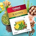 Celest Kahwa Green Tea, 20 Tea Bags | Helps in Detox | Contains Desi Herbs & Spices gallery image