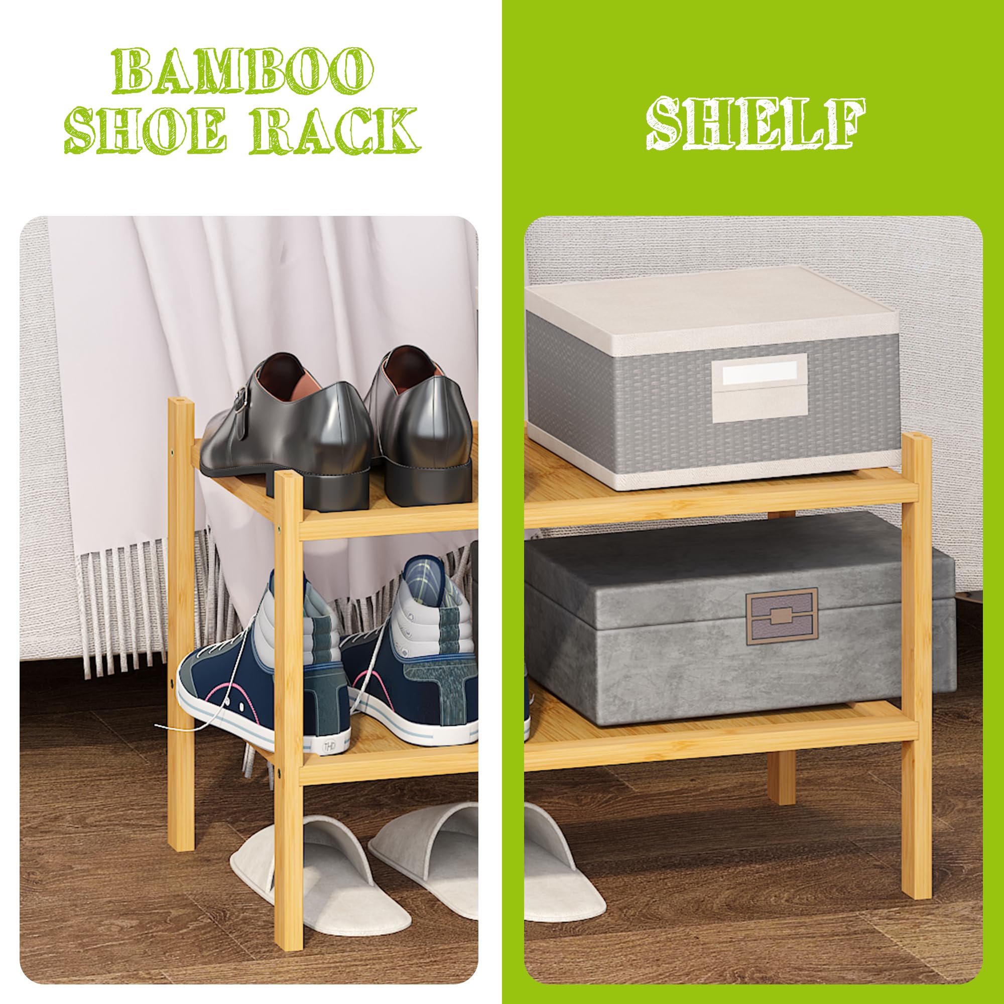 バンブー製シューズラック 収納付き 楽天市場】[クーポンで5%OFF] シューズラック 省 スペース 靴箱