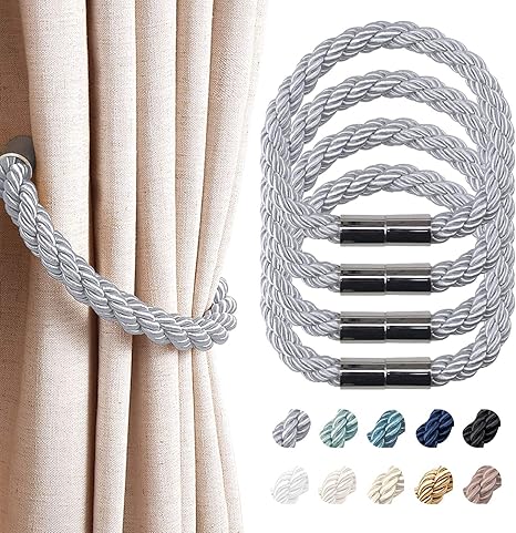 Amazon Co Jp カーテンタッセル マグネット ロープ カーテン ふさかけ カーテン タッセル おしゃれ カーテンホルダー カーテン とめ具 カーテン留め 飾り カーテンアクセサリー ロープタッセル 4個セット シルバー グレー ホーム キッチン Amazon Co Jp カーテンタッセル マグネット ロープ カーテン ふさかけ カーテン タッセル おしゃれ カーテンホルダー カーテン とめ具 カーテン留め 飾り カーテンアクセサリー ロープタッセル 4個セット シルバー グレー ホーム キッチン