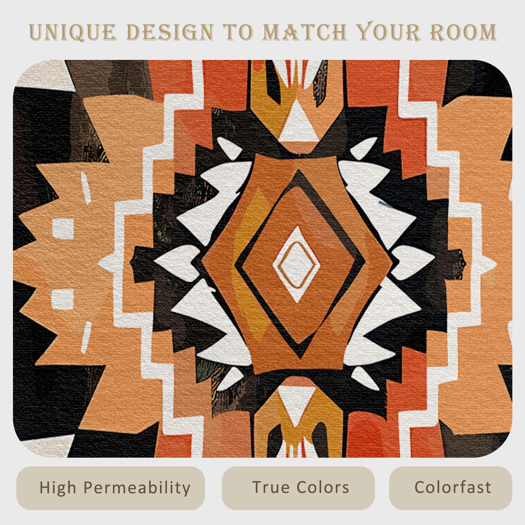 Amazon.com: Navajo Rugs for Living Room 5x5, Native American