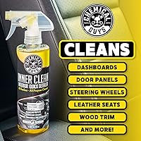 Vista 6 de Chemical Guys SPI_663_16 InnerClean Detallador y protector rápido de interiores (16 fl oz/473 ml), amarillo