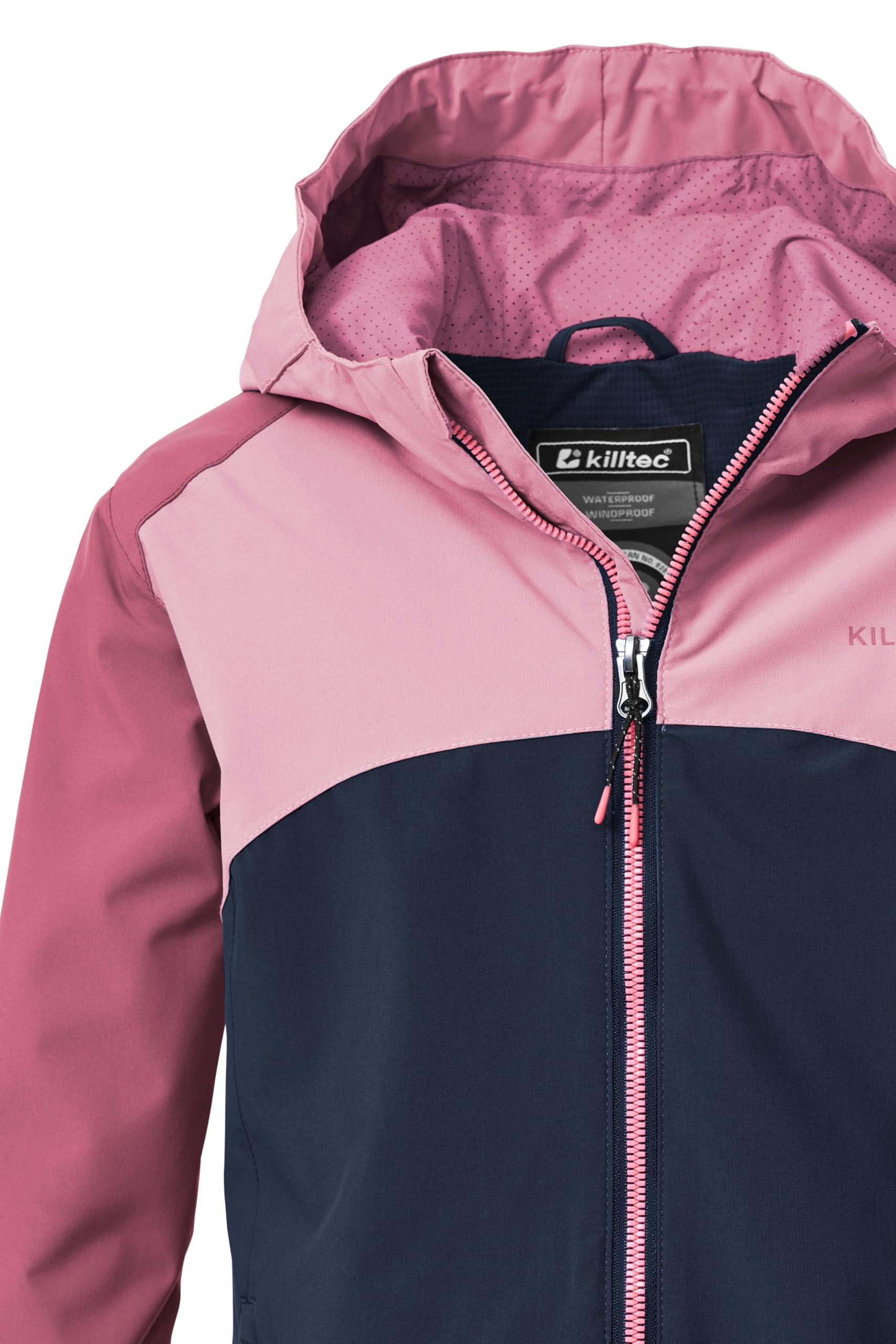 Killtec Funktionsjacke Mädchen wasserdicht mit Kapuze
