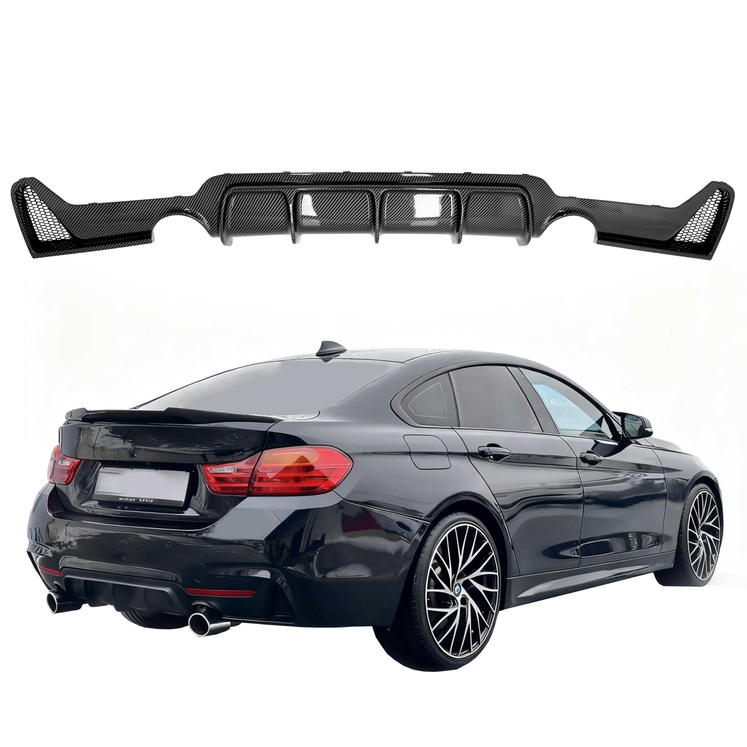 Amazon.com: KETAI Rear Diffuser Compatible with 2014-2020 BMW 4