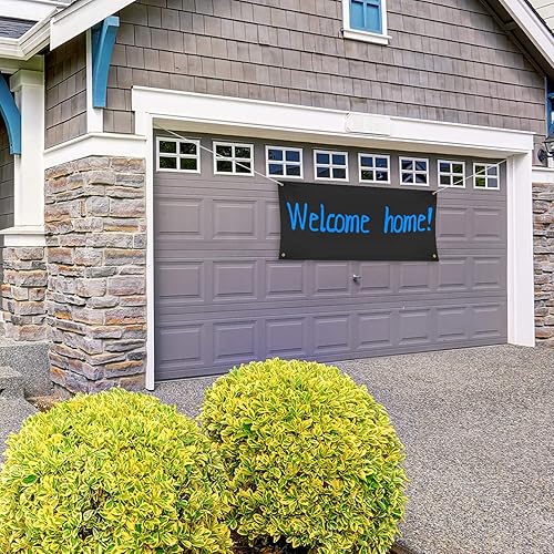 Miniatura 5 de Pancarta grande y letreros en blanco de poliéster, tela Oxford, pancarta con cuerda colgante para pared interior, exterior, fácil de colgar,