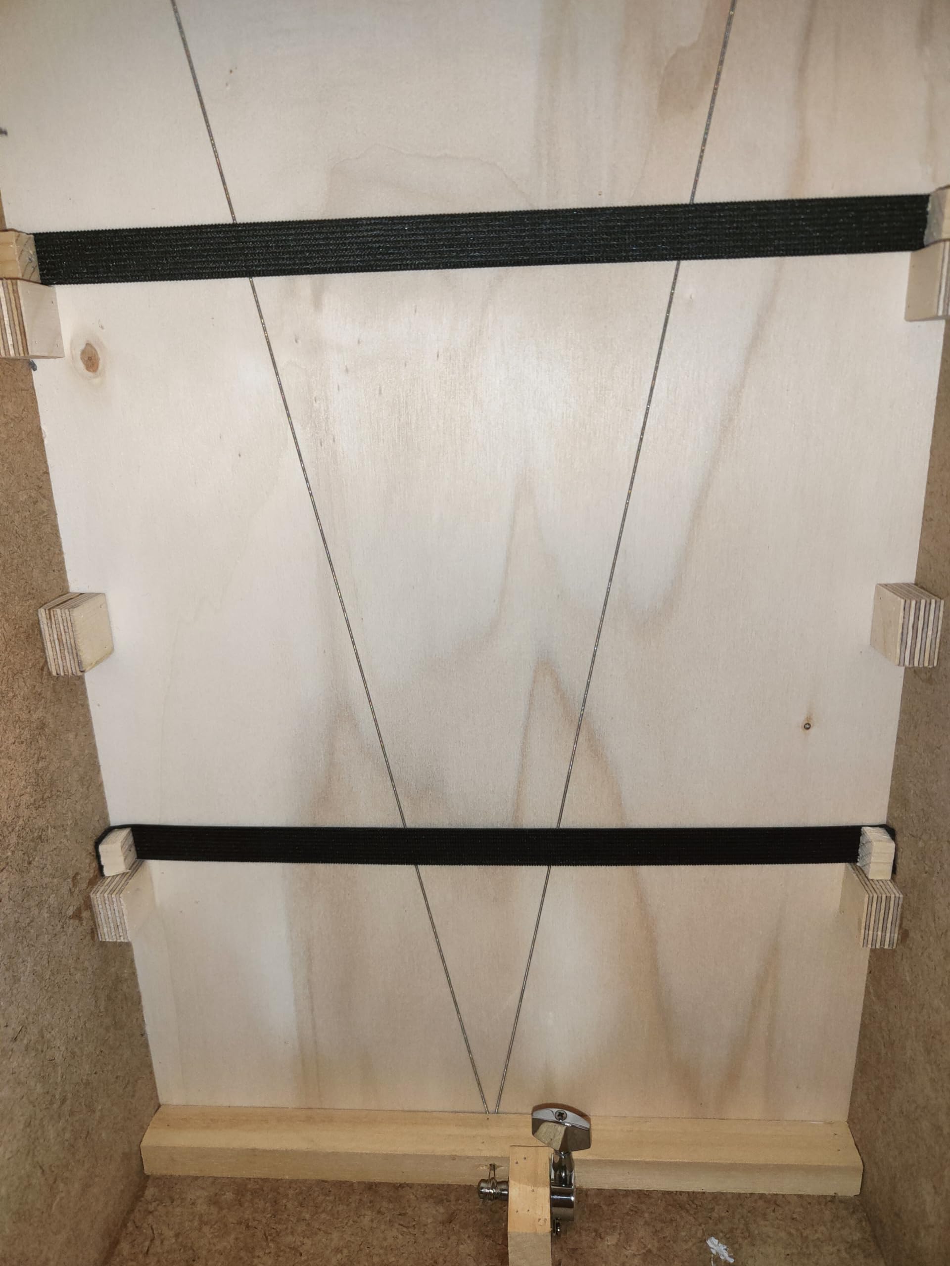 Cajon flamenco UKAM mod: UKAM00061 (Rojo)+Funda de cajón de regalo