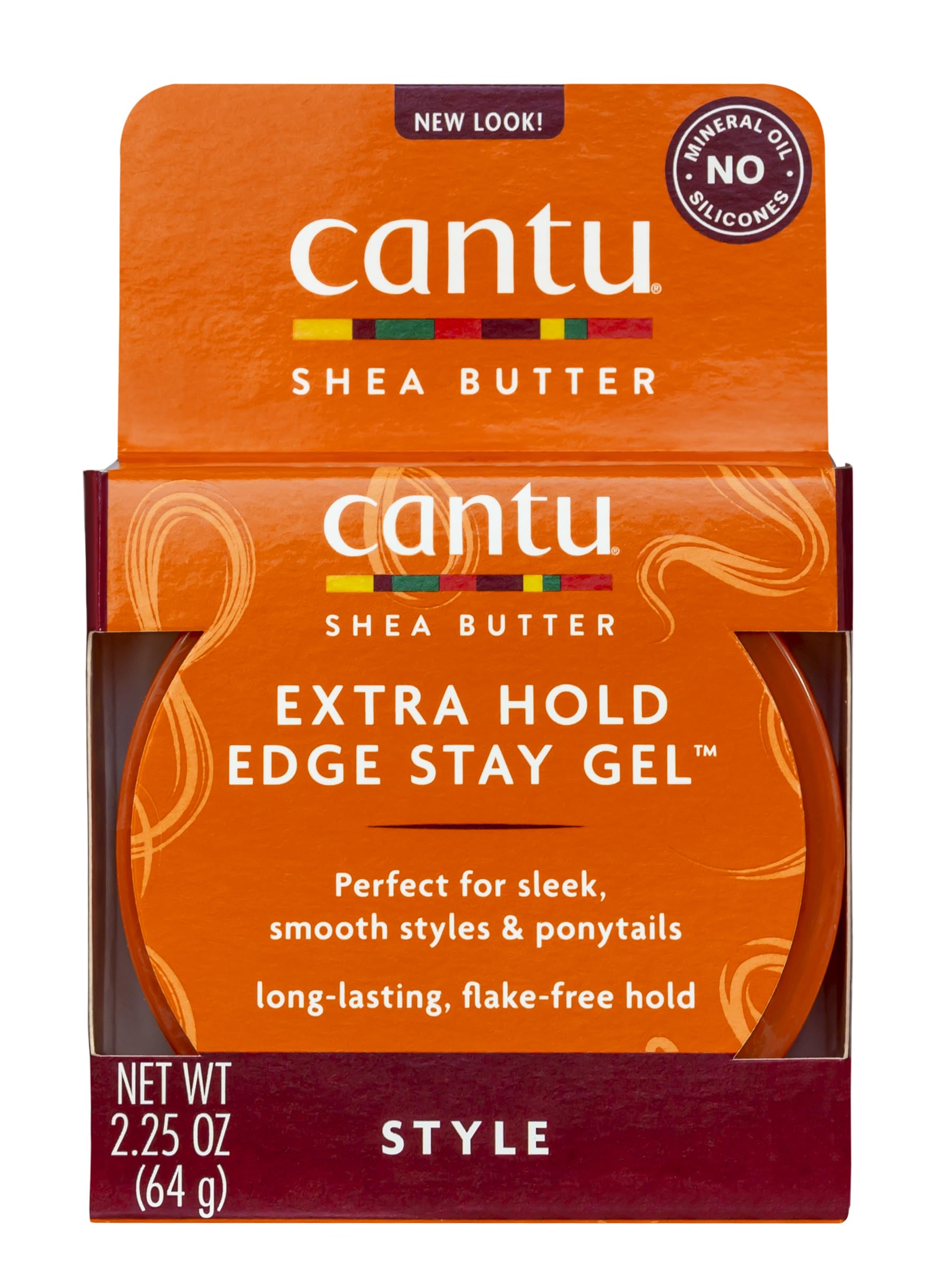 CANTU Extra Hold Edge Stay Gel, 65 ml