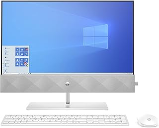 Pavilion 24-K1003Ne Bundle Pc, 23.8"Fhd, Touch Screen, 11Th Gen. Intel® Core™ I5 Processor, 8GB RAM, 256GB Ssd 1Tb Hdd, 4GB Nvidia® Geforce® Mx350 Graphics, Windows 10, White - 3Y0E6Ea