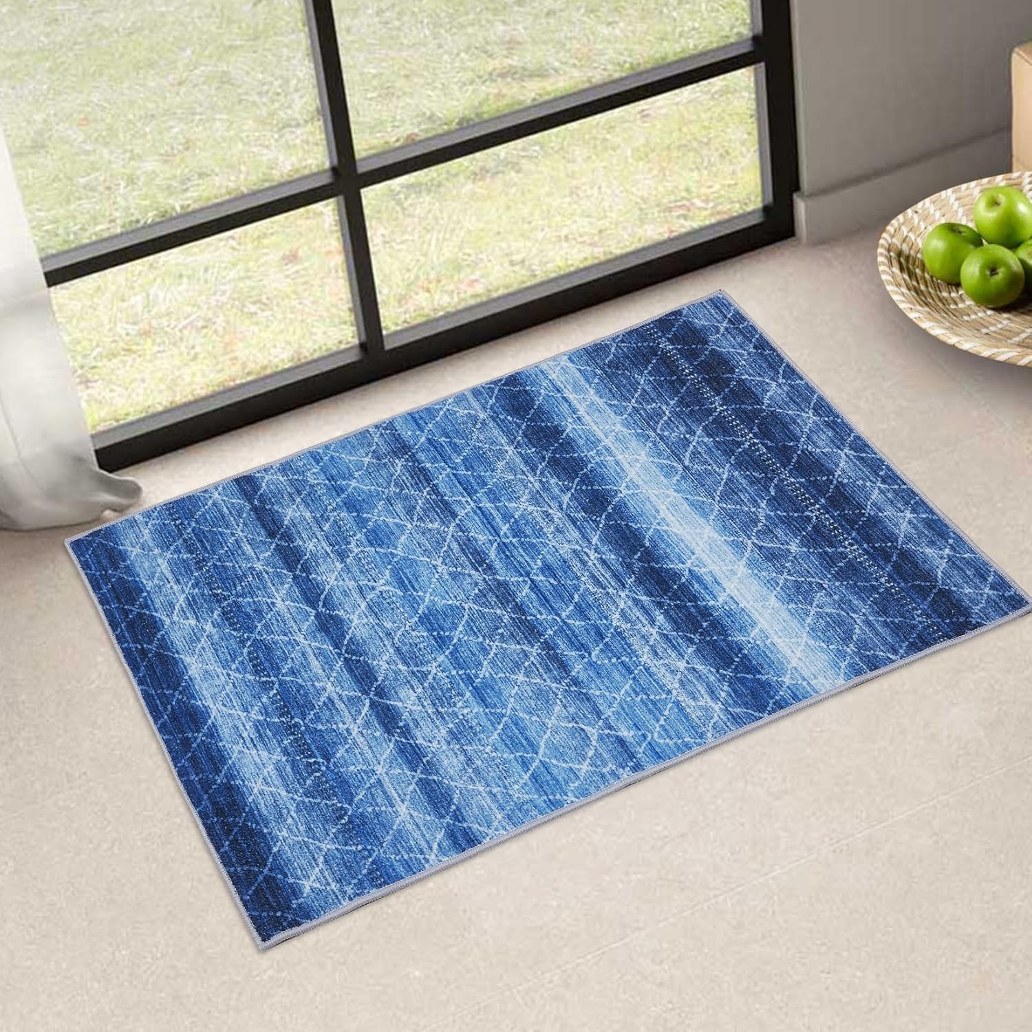 Zacoo Entryway Mat 2x3 Indoor Modern Door Mat Geometric