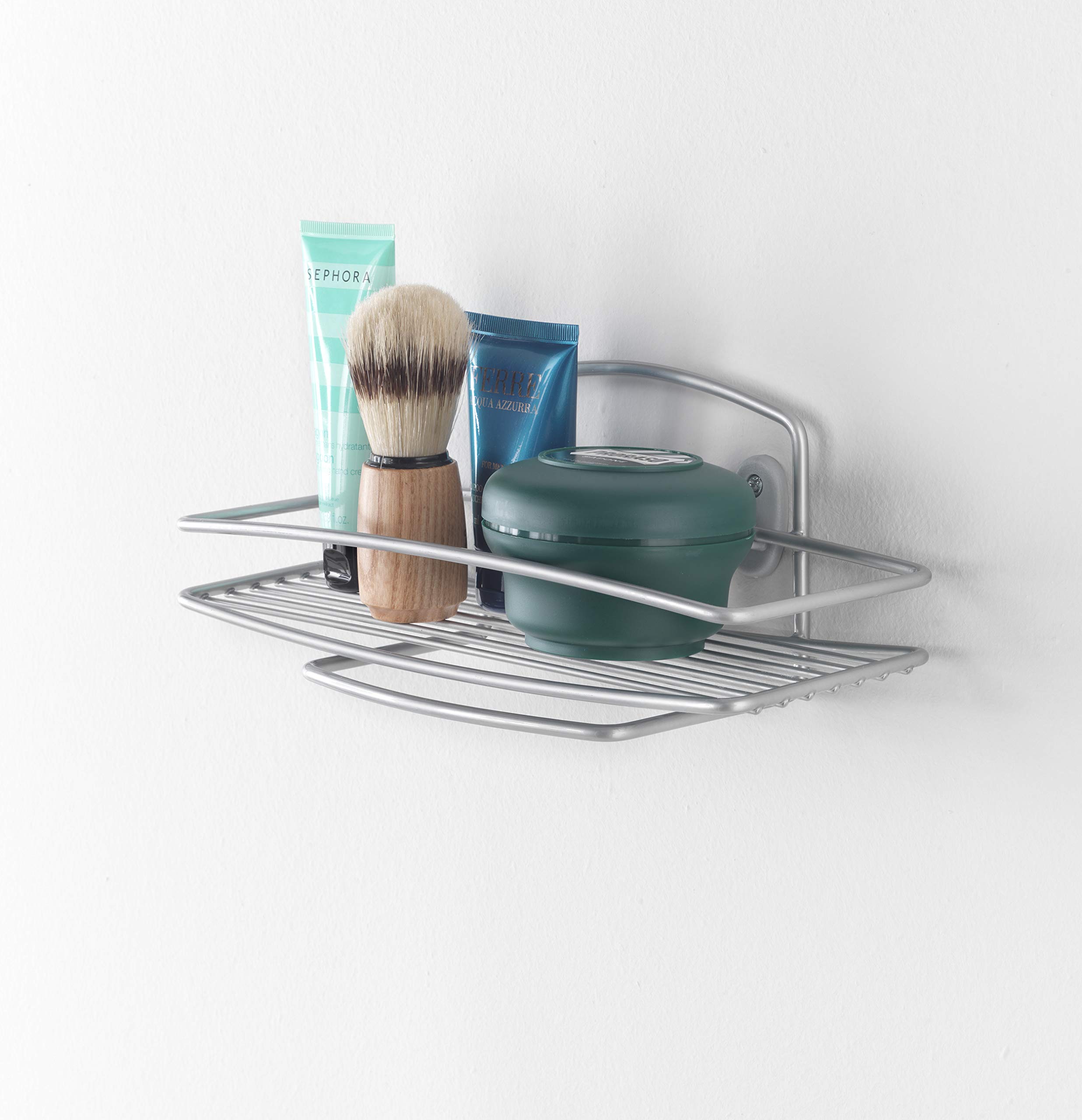 Metaltex Onda 460001 Shelf 26 x 11 x 11 cm, Silver, 10.4 x 10.7 x 26 cm - Image 3