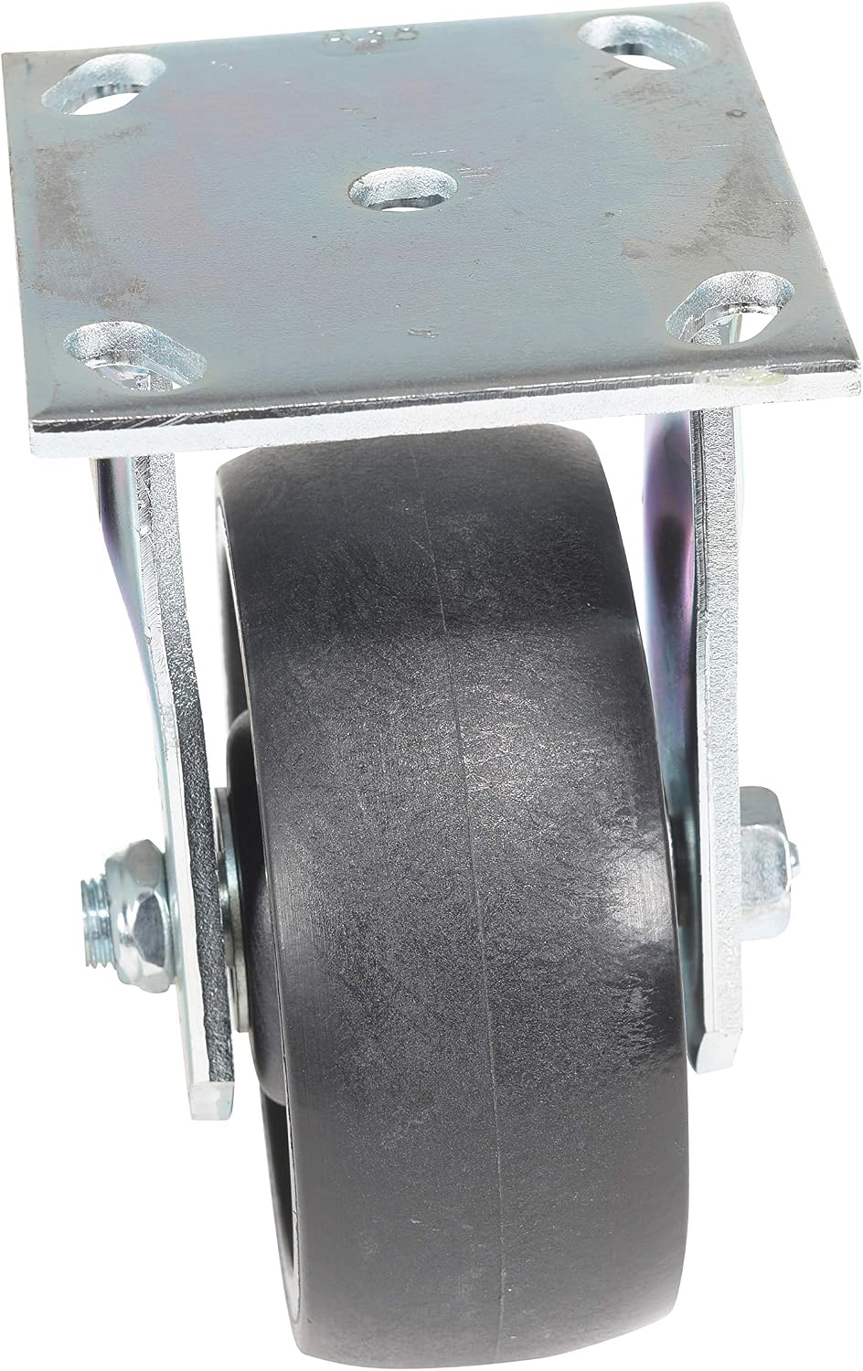 Vestil CST-HLD-5X2GFN-R Light Duty Glass Filled Nylon Rigid Caster 5 In. Diameter x 2 In. Width 1200 Lb. Capacity Black