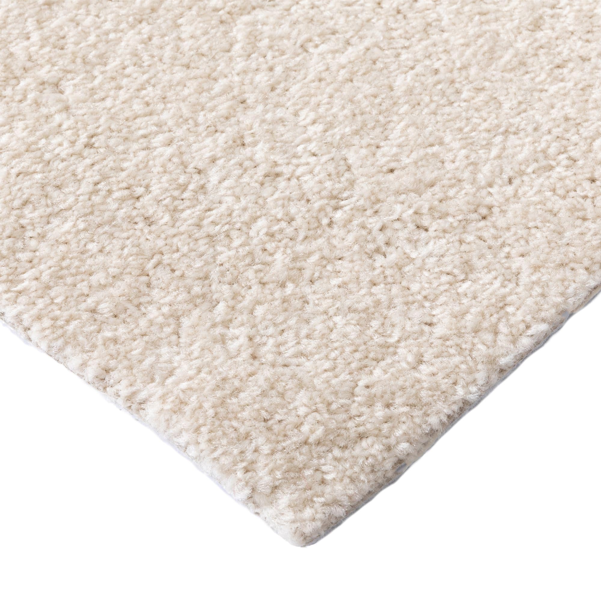 Steffensmeier Teppichboden Ibiza | Auslegware | Kinderzimmer,Wohnzimmer,Schlafzimmer und Jugendzimmer | Creme, Größe: 100x500 cm