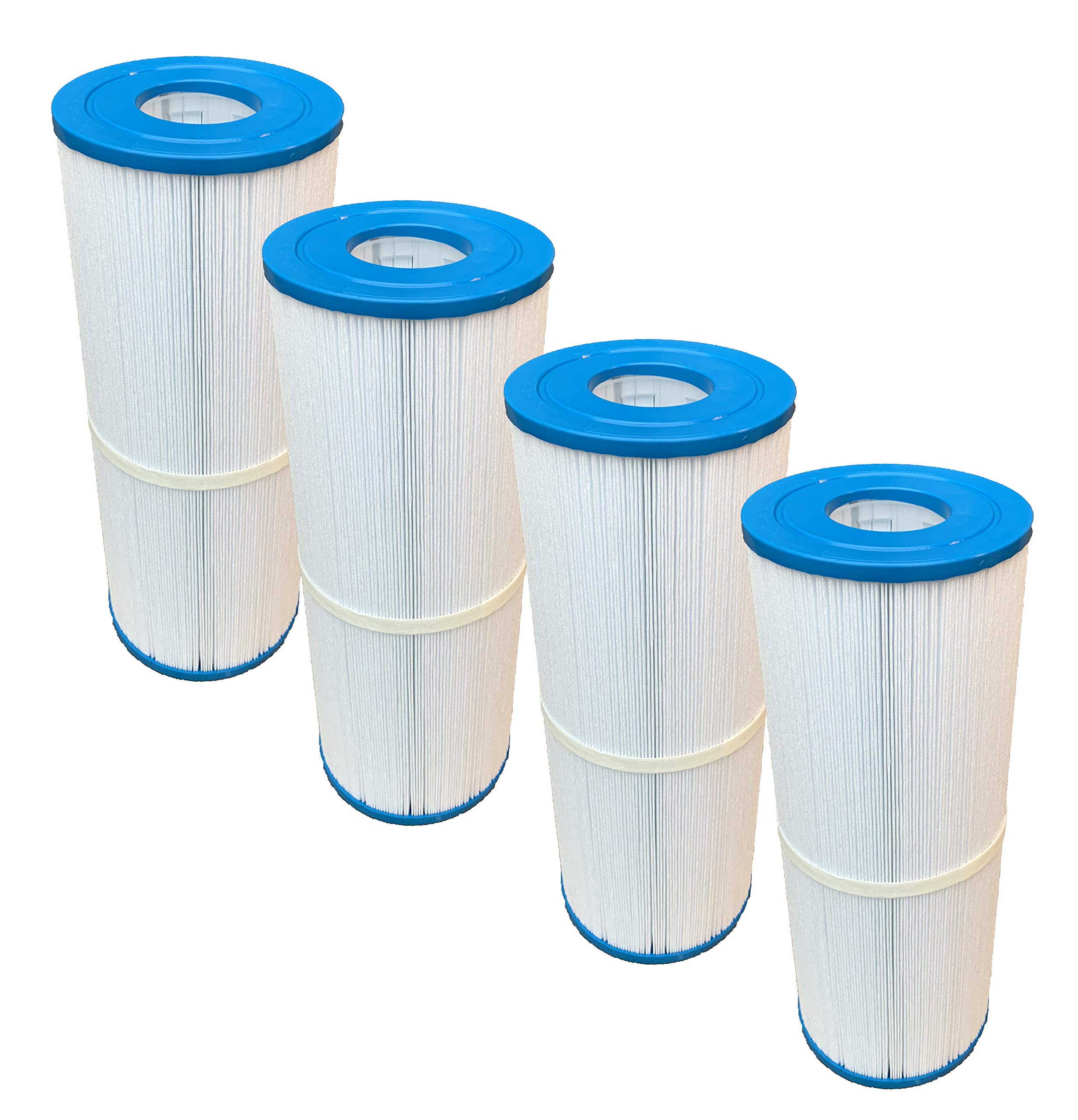 Happy HHTRB50H Hot Tub Filter Compatible With PRB50-IN C-4950 FC-2390 SC706 C-4950 FC-2390 SC706 Pleatco Blue Whale Arctic Coast Hydropool Vita Spa (4 Pack)