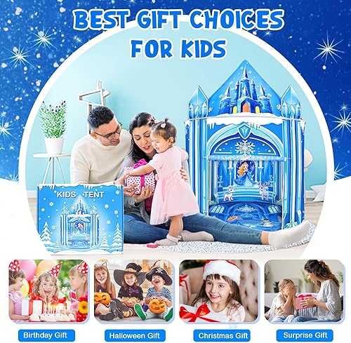 Miniatura 6 de Juguetes para niños y niñas, tienda de campaña grande para niños pequeños, juguetes de princesa para niños, juguetes para niñas de 2 años para casa