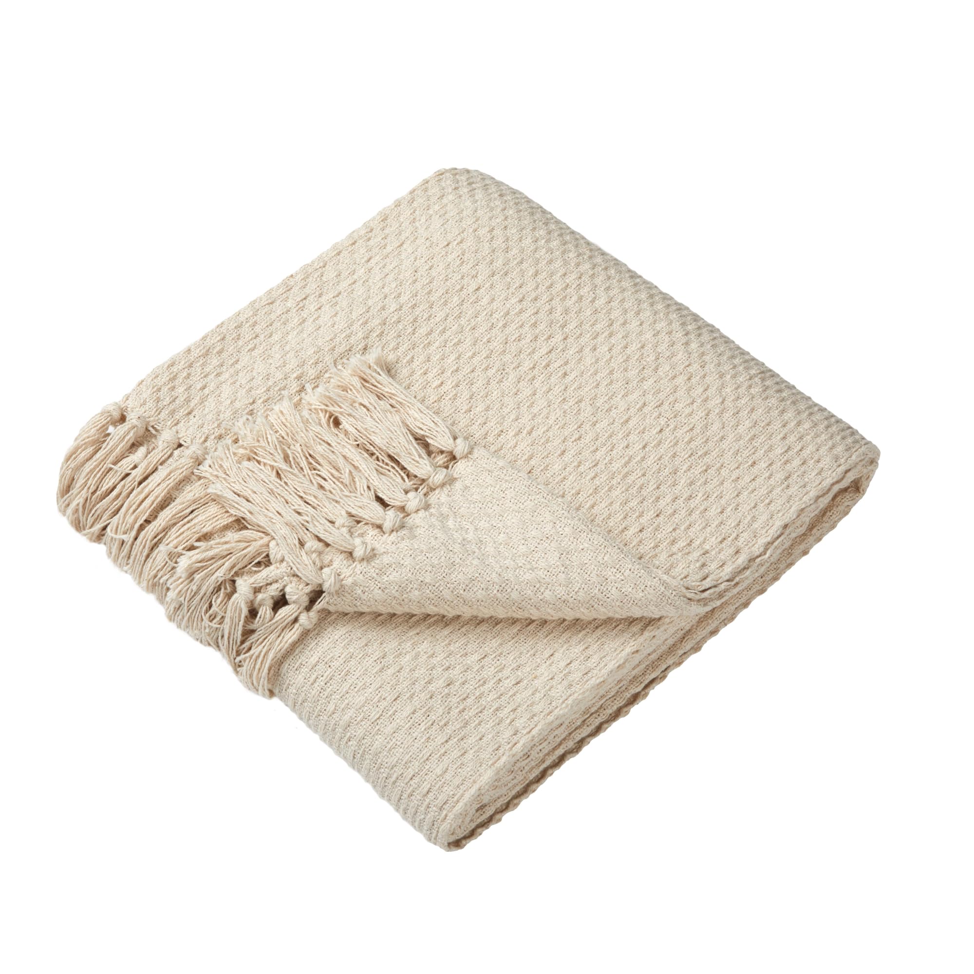 Drift Hayden Eco-Friendly Basket Weave Throw from B&Q