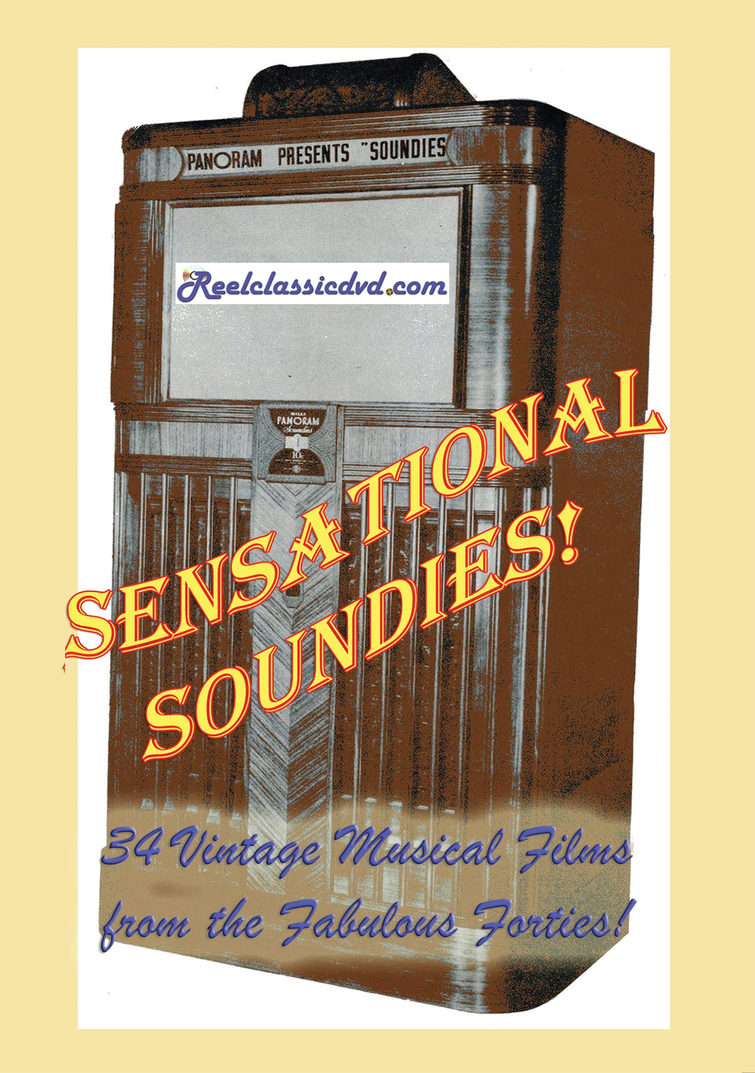 SENSATIONAL SOUNDIES en DVD para tardes de cine clásico y música retro en casa
