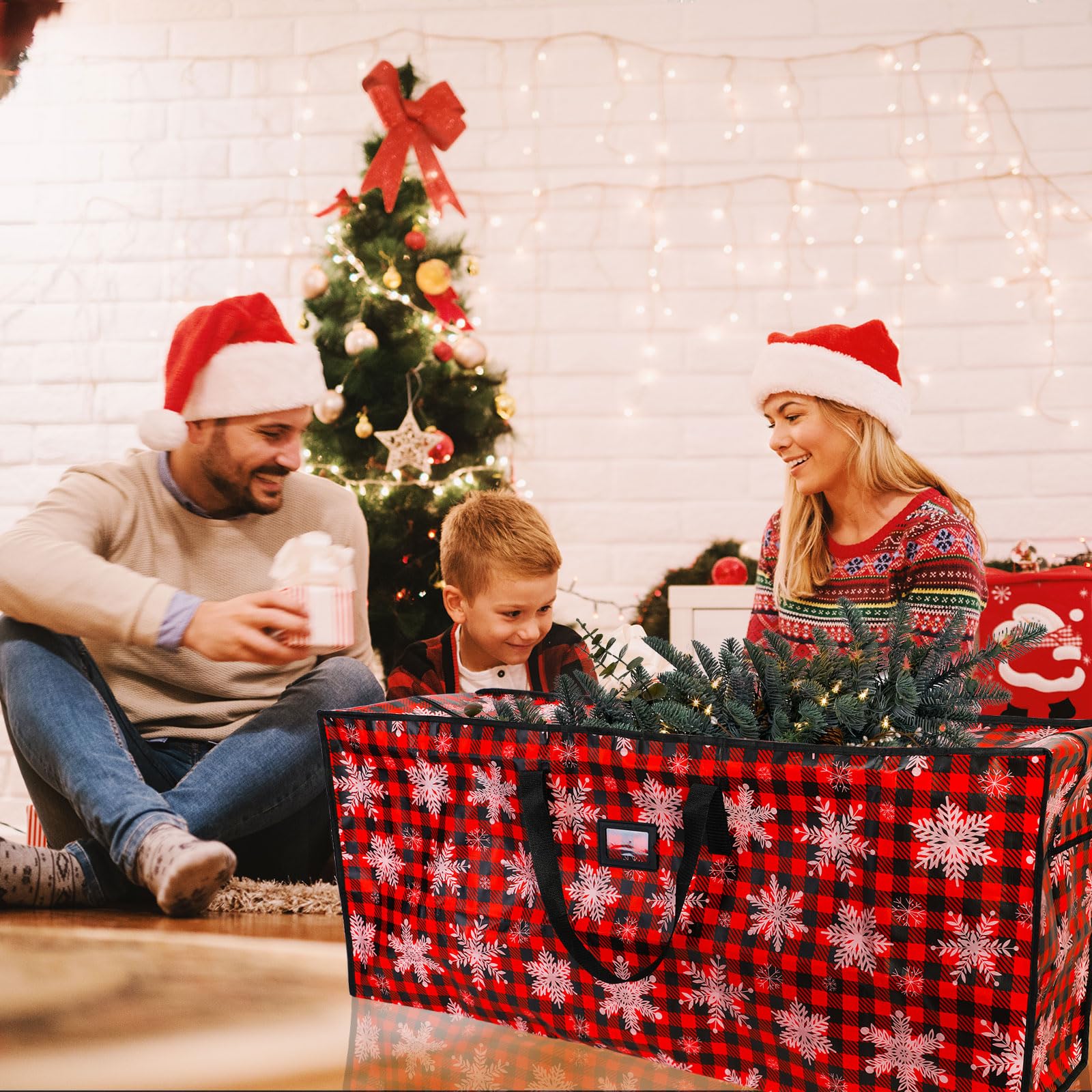 Sac De Rangement Pour Sapin De Noël – Boîte De Rangement Jumbo Pour