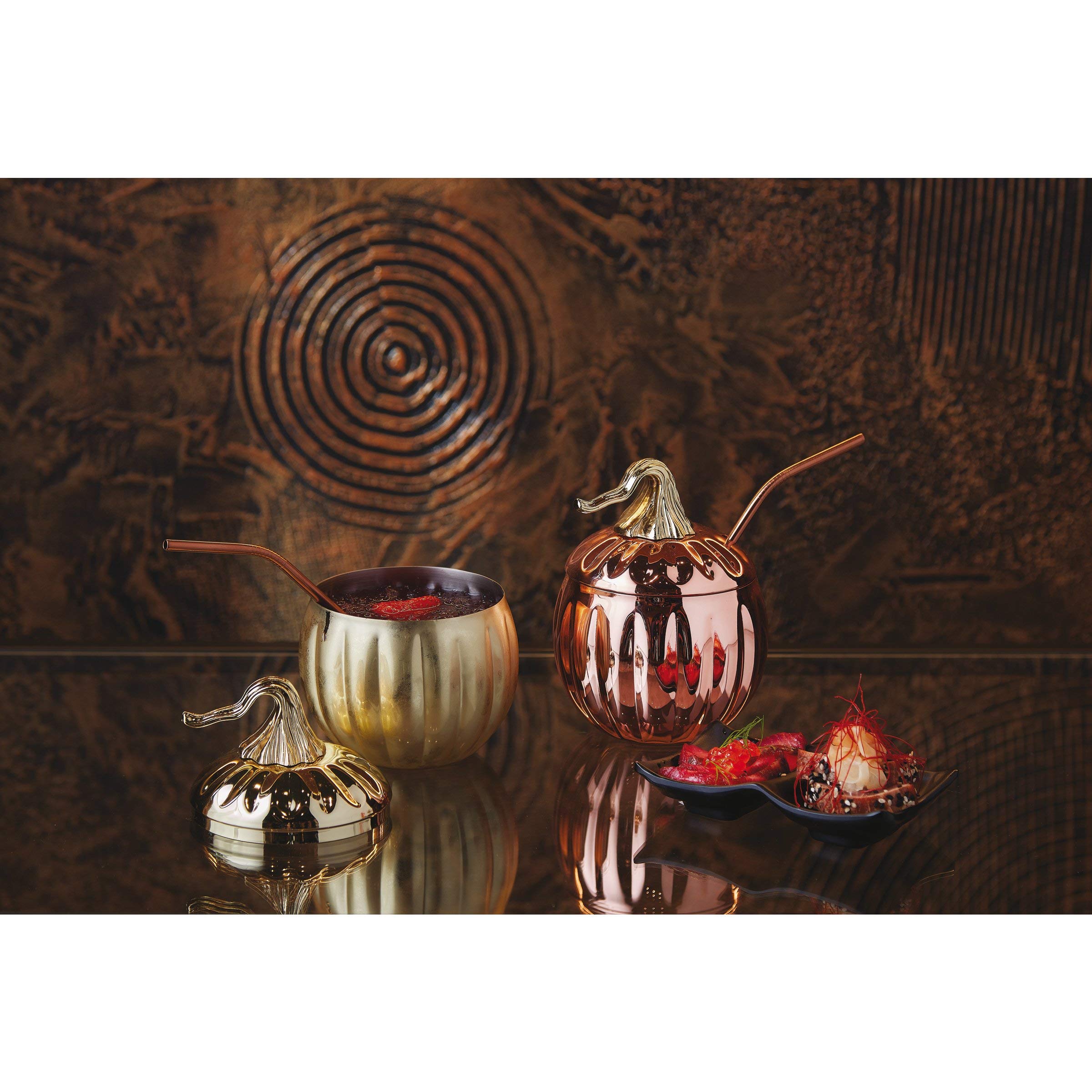 Paderno Straws Curves Copper - Image 4